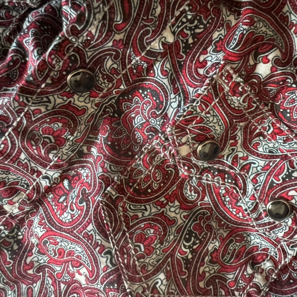 Cody James Boys Paisley Button-Down Shirt - Size 4T - Picture 4 of 5